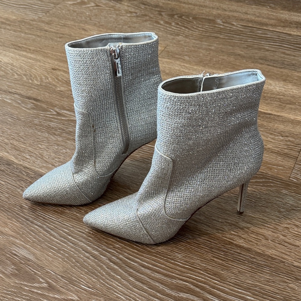 Michael Kors Sequined Heeled Booties